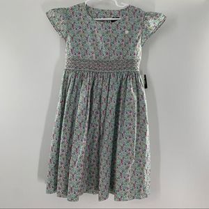 Question Everything Smock Little Girls Dress Size 5-6 NWT